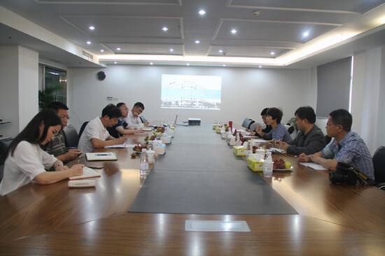 民建金華市委會(huì)陳琳副主委帶隊(duì)走訪(fǎng)我集團(tuán)